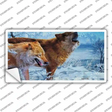 Wintertime Wolf Novelty Sticker Decal