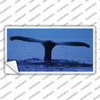 Whale Tail Novelty Sticker Decal