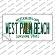 West Palm Beach Florida Novelty Sticker Decal