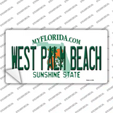 West Palm Beach Florida Novelty Sticker Decal