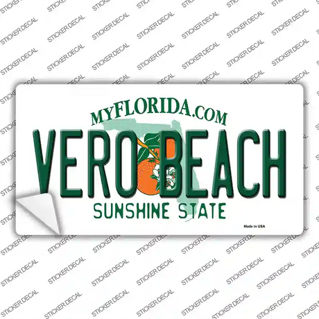 Vero Beach Florida Novelty Sticker Decal