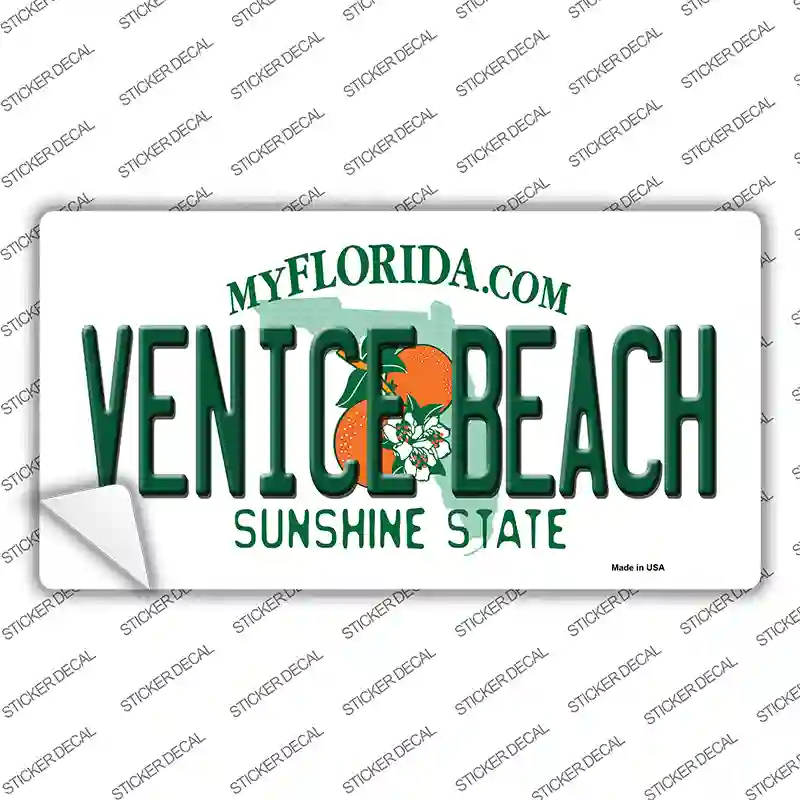 Venice Beach Florida Novelty Sticker Decal