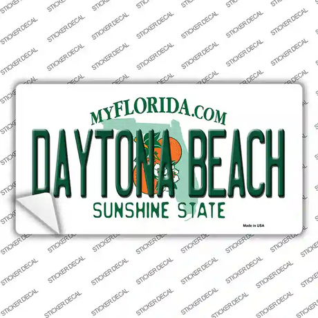 Daytona Beach Florida Novelty Sticker Decal