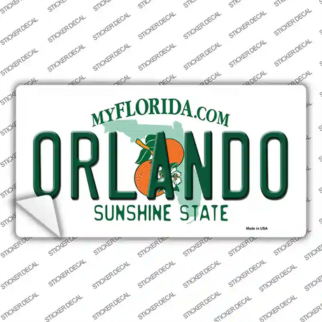 Orlando Florida Novelty Sticker Decal