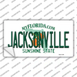 Jacksonville Florida Novelty Sticker Decal