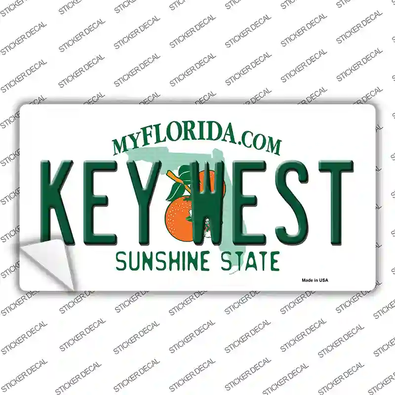 Key West Florida Novelty Sticker Decal