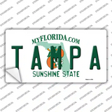 Tampa Florida Novelty Sticker Decal