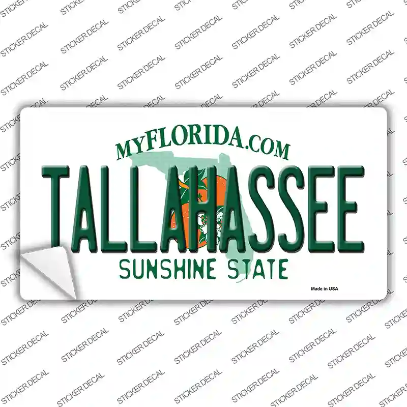 Tallahassee Florida Novelty Sticker Decal