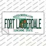 Fort Lauderdale Florida Novelty Sticker Decal