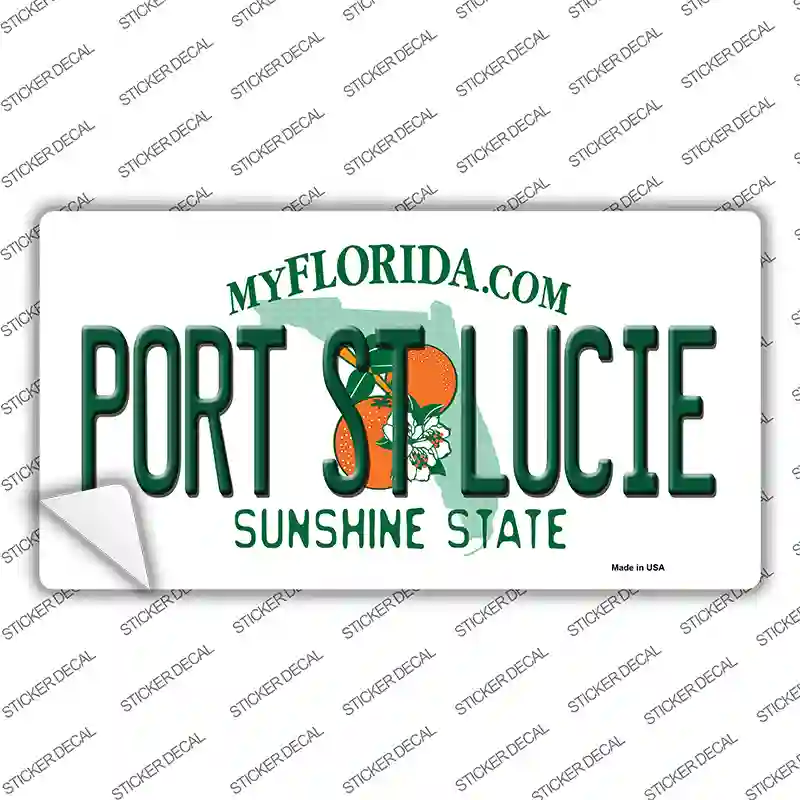 Port St Lucie Florida Novelty Sticker Decal