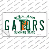 Gators Florida Novelty Sticker Decal