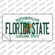 Florida State Novelty Sticker Decal
