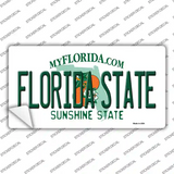 Florida State Novelty Sticker Decal