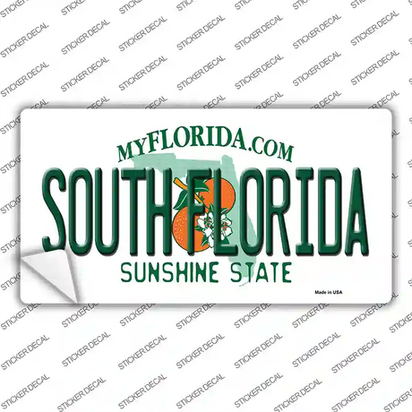 South Florida Novelty Sticker Decal