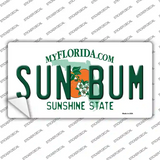 Sun Bum Florida Novelty Sticker Decal