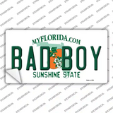 Bad Boy Florida Novelty Sticker Decal