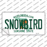 Snowbird Florida Novelty Sticker Decal