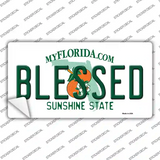 Blessed Florida Novelty Sticker Decal