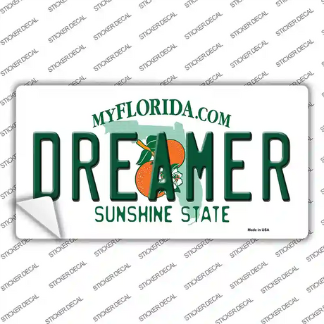 Dreamer Florida Novelty Sticker Decal