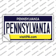 Pennsylvania State Novelty Sticker Decal