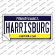 Harrisburg Pennsylvania State Novelty Sticker Decal