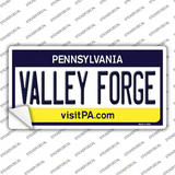 Valley Forge Pennsylvania State Novelty Sticker Decal