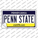 Penn State Pennsylvania State Novelty Sticker Decal
