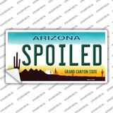 Arizona Spoiled Novelty Sticker Decal