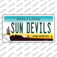 Arizona Sun Devils Novelty Sticker Decal