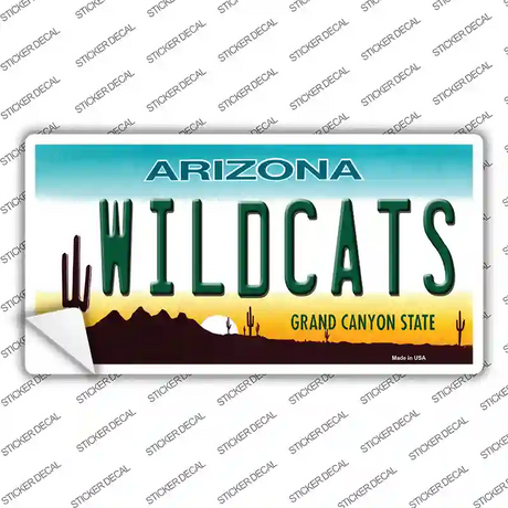 Wildcats Arizona Novelty Sticker Decal