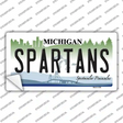 Spartans Michigan Novelty Sticker Decal