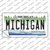 Michigan Novelty Sticker Decal
