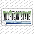 Michigan State Novelty Sticker Decal