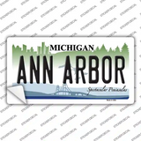 Ann Arbor Michigan Novelty Sticker Decal