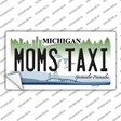 Moms Taxi Michigan Novelty Sticker Decal