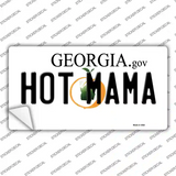 Hot Mama Georgia Novelty Sticker Decal