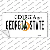 Georgia State Novelty Sticker Decal
