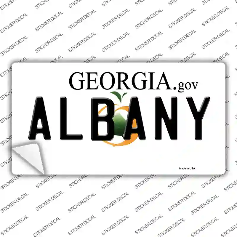 Albany Georgia Novelty Sticker Decal