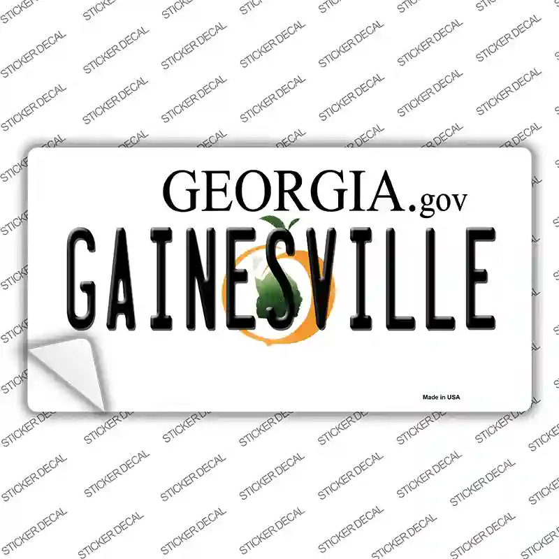 Gainesville Georgia Novelty Sticker Decal