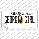 Georgia Girl Georgia Novelty Sticker Decal