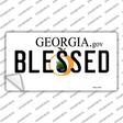 Blessed Georgia Novelty Sticker Decal