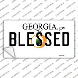 Blessed Georgia Novelty Sticker Decal