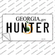 Hunter Georgia Novelty Sticker Decal