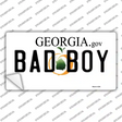 Bad Boy Georgia Novelty Sticker Decal