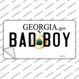 Bad Boy Georgia Novelty Sticker Decal