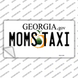 Moms Taxi Georgia Novelty Sticker Decal