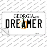 Dreamer Georgia Novelty Sticker Decal