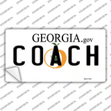 Coach Georgia Novelty Sticker Decal