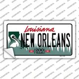 New Orleans Louisiana Novelty Sticker Decal
