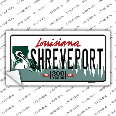 Shreveport Louisiana Novelty Sticker Decal